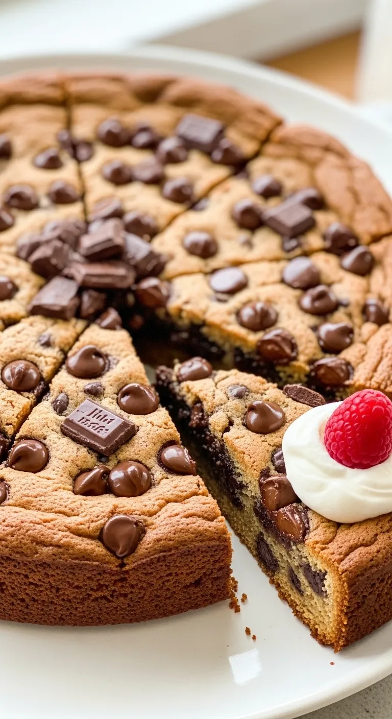 Chocolate Chip Cookie Cake