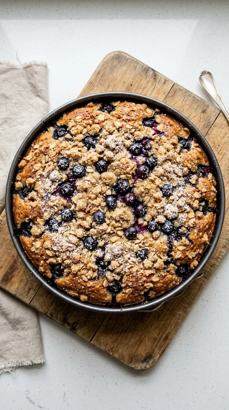 Buttermilk Blueberry Breakfast Cake