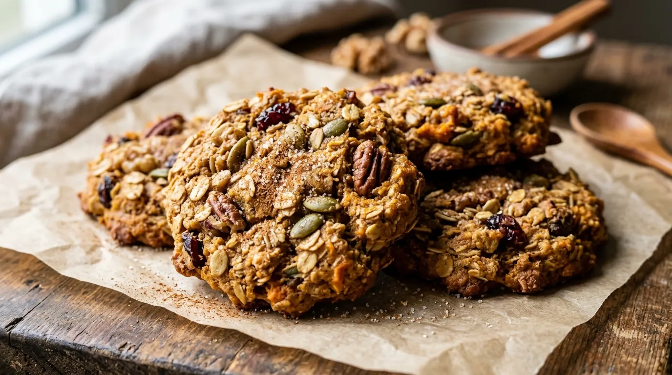 Cinnamon Sweet Potato Breakfast Cookies Recipe