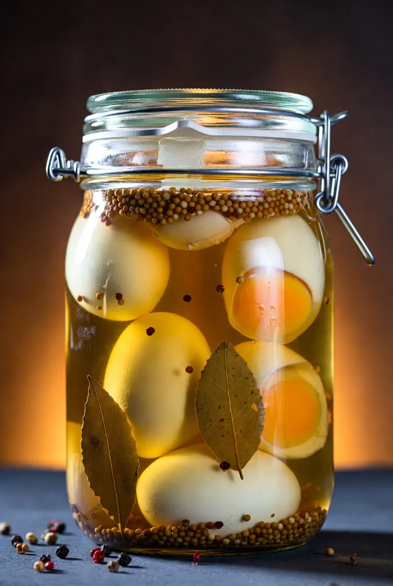 Pub Style Pickled Eggs