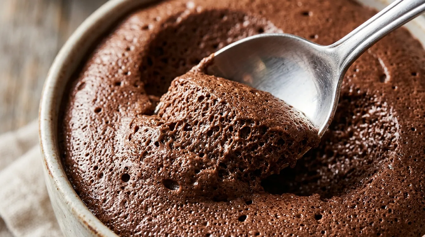 3 ingredient chocolate mousse recipe