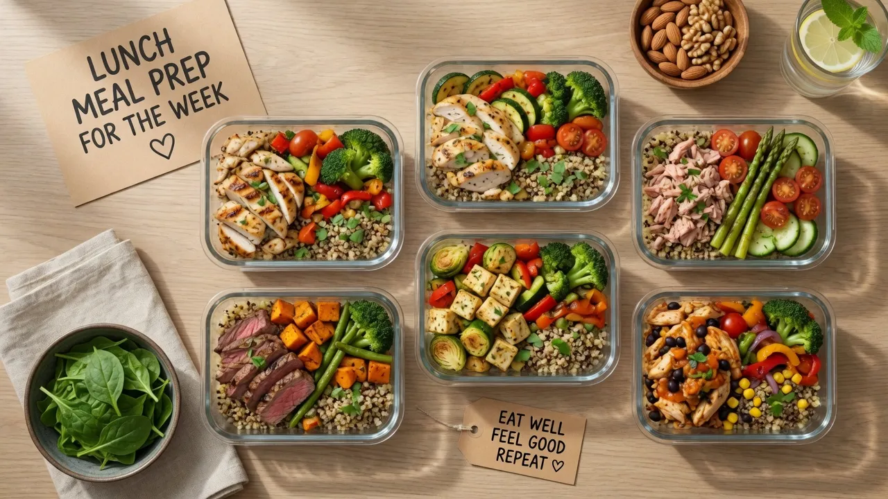 Lunch Meal Prep for the Week